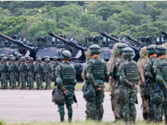 Taiwan anuncia 10 dias de exercícios militares no norte da ilha